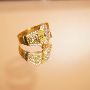 Gold Handmade Fancy Rings 520R2