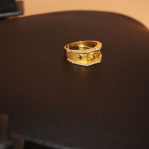 Gold Modern Fancy Rings 279R13