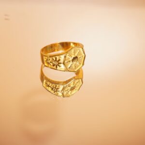 Gold Delicate Fancy Rings 279R58