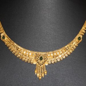 Gold Elegant Necklace 64R122