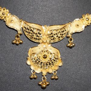 Gold Work Wear Necklace 1006R7