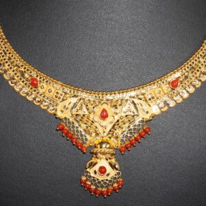 Gold Classic Necklace 64R215