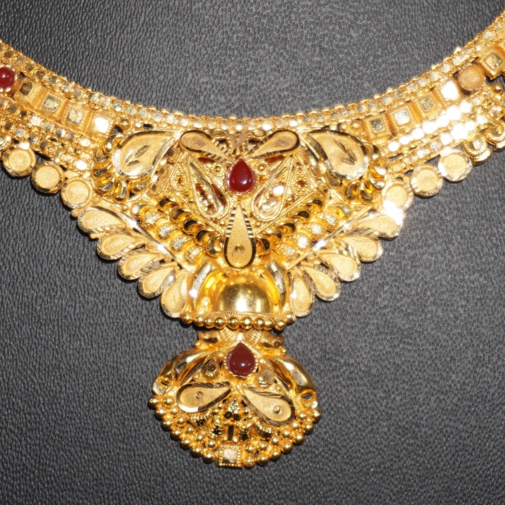 Gold Handmade Necklace 64R190