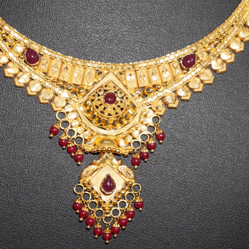 916 Gold Antique Necklace 64R195