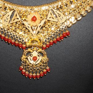 916 Gold Cocktail Necklace 64R197