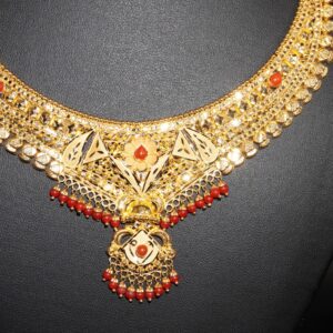 916 Gold Cocktail Necklace 64R197