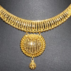 916 Gold Flair Necklace 1006R14