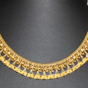 916 Gold Shining Necklace 1006R6