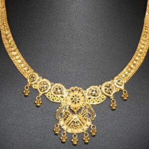 916 Gold Gorgeous Design Necklace 1006R2