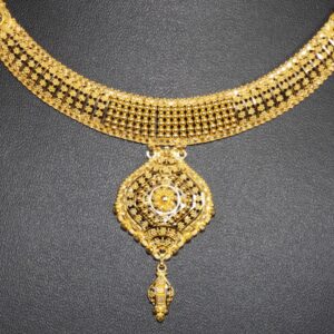 916 Gold Elegant Design Necklace 1006R13