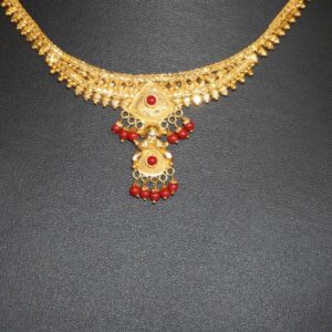 916 Gold Pretty Necklace 64R21