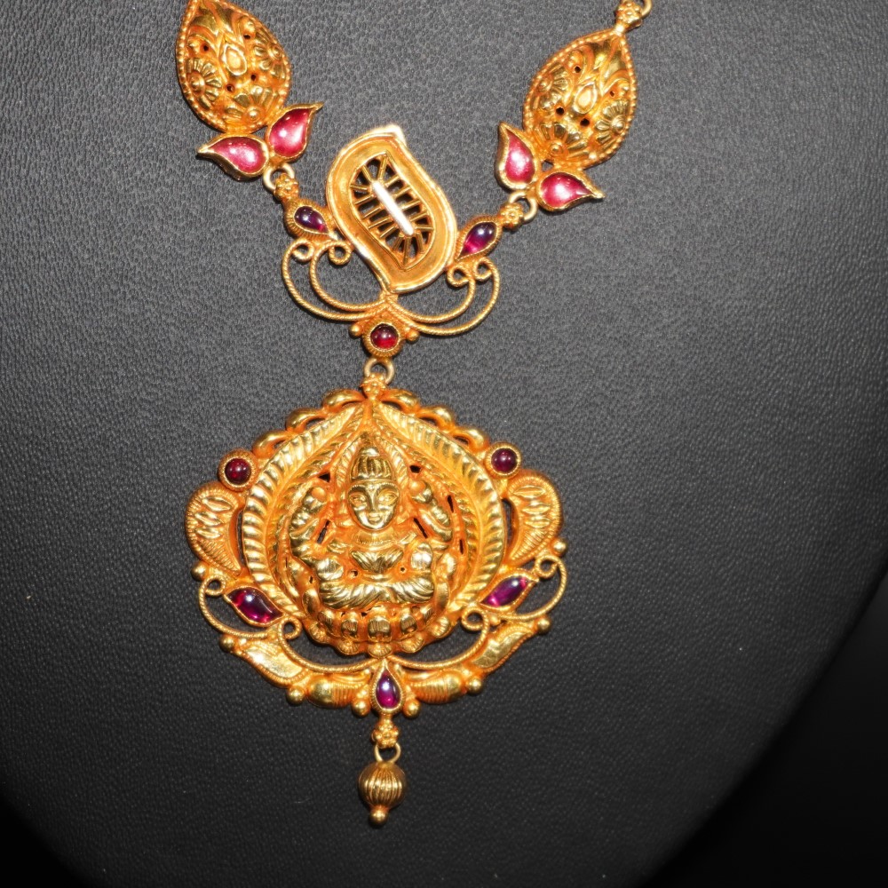 916 Gold Unique Necklace 23R124 - Image 2