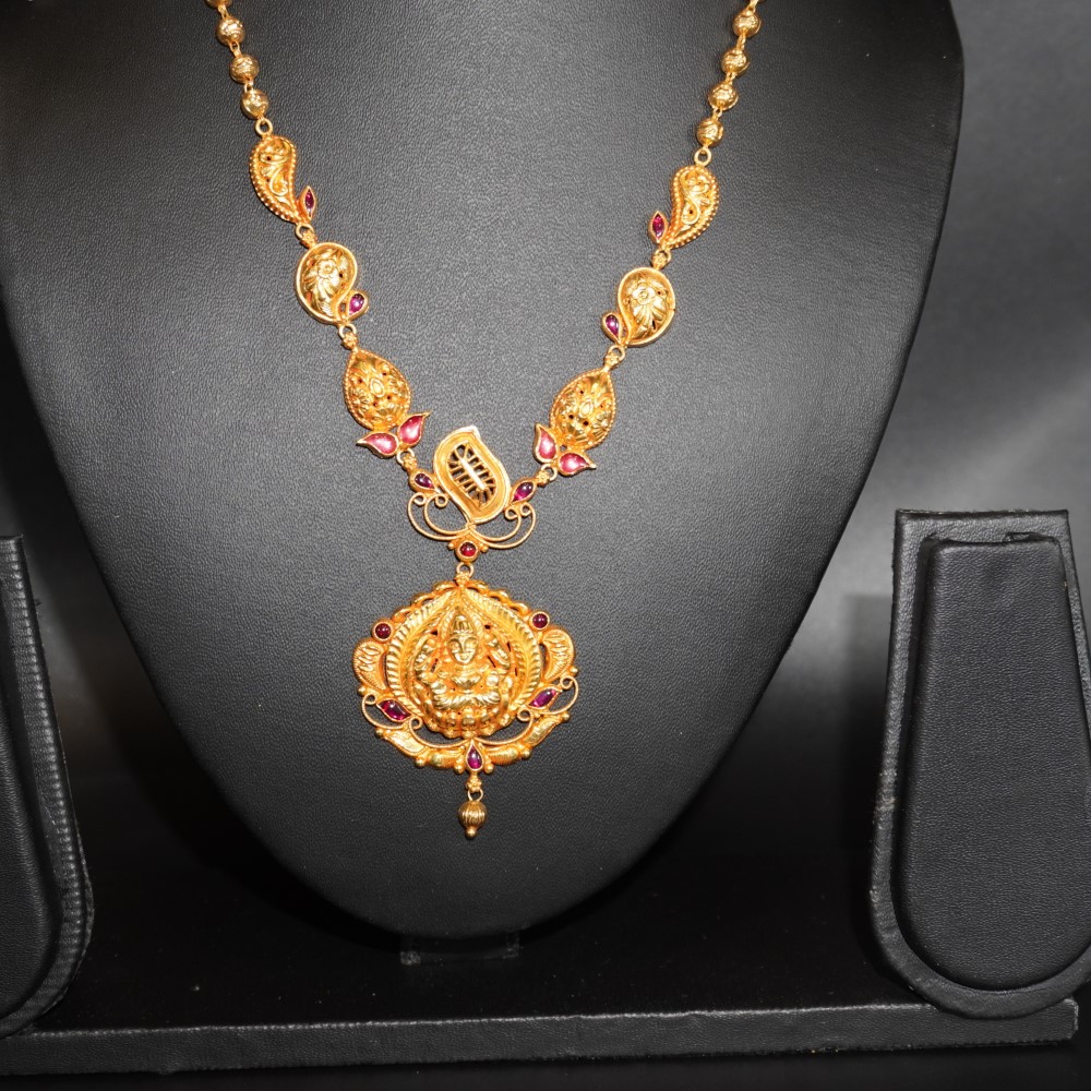 916 Gold Unique Necklace 23R124