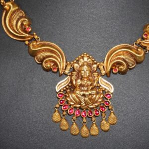 916 Gold Modern Necklace 644R12