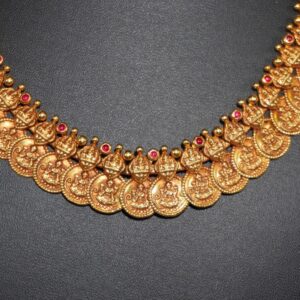 916 Gold Plain Necklace 1153R1