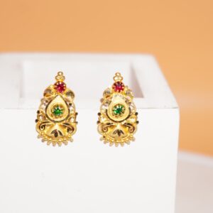 916 Gold Classy Earrings 10R950