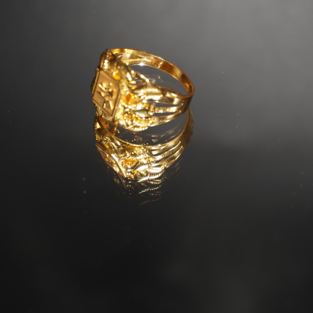 916 Gold Stylish Rings 865R5