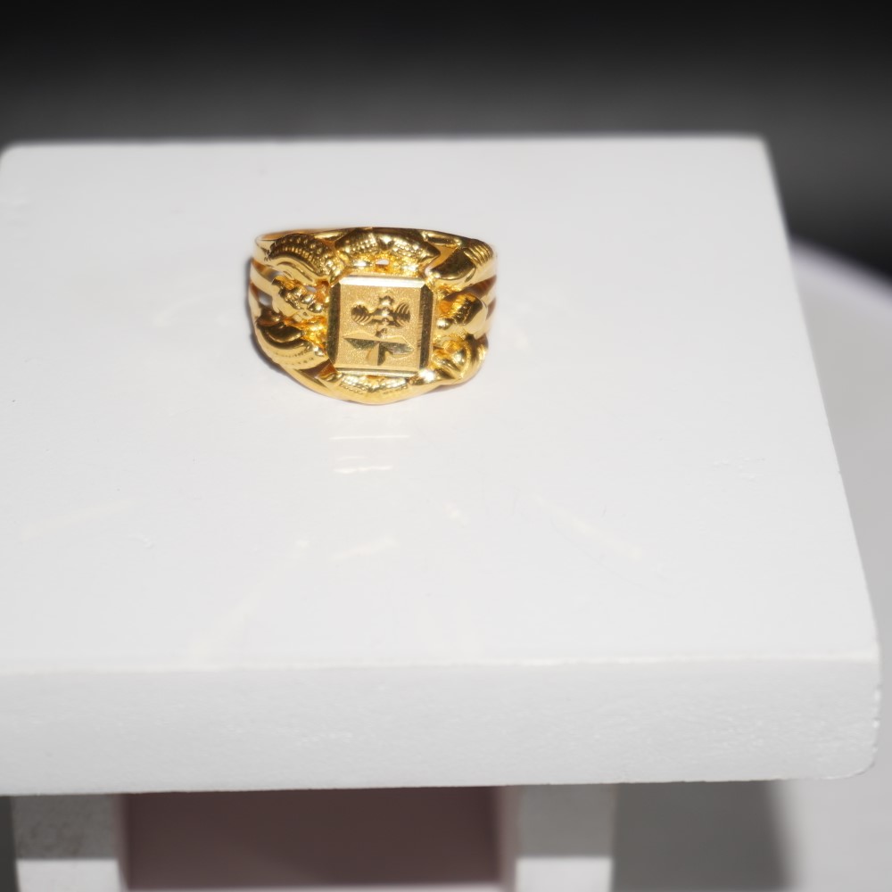 916 Gold Stylish Rings 865R5