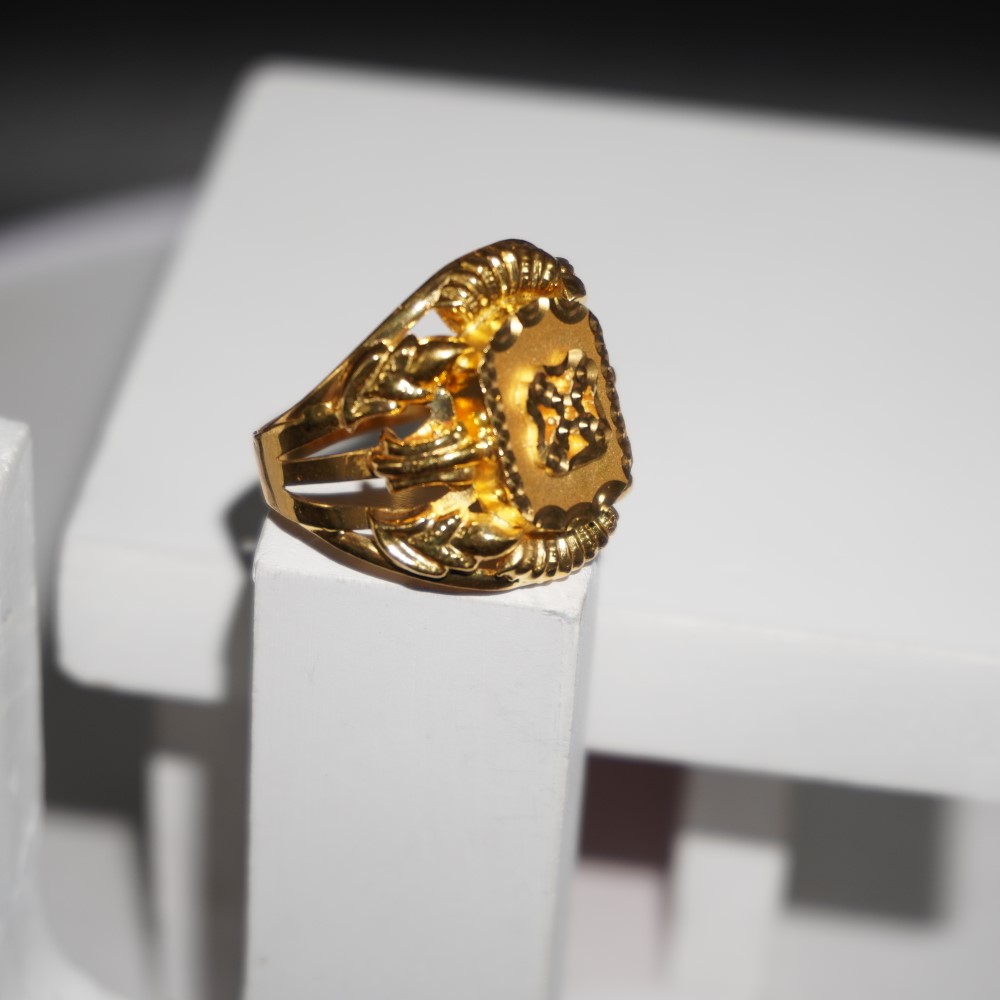 916 Gold Unique Rings 448R16