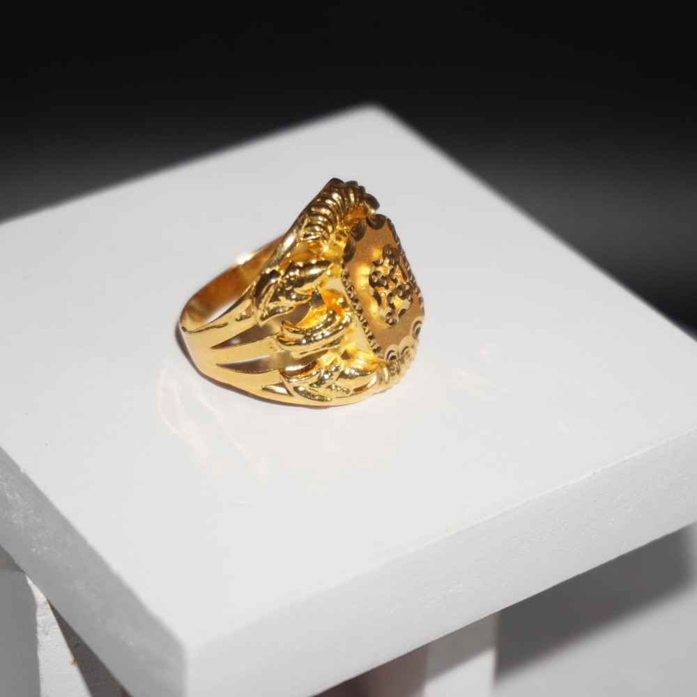 916 Gold Unique Rings 448R16