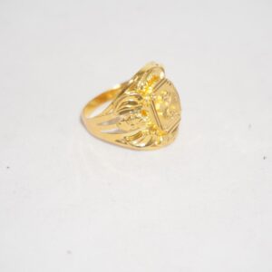 916 Gold Plain Rings 450R22
