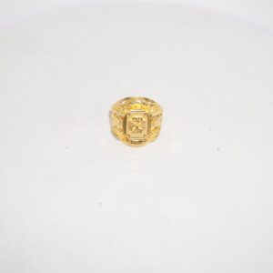 916 Gold Plain Rings 450R22