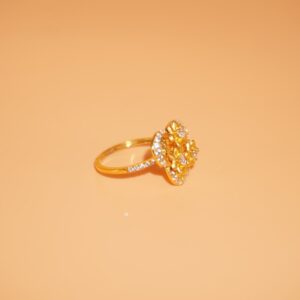 22k Gold Glam Rings 259R34