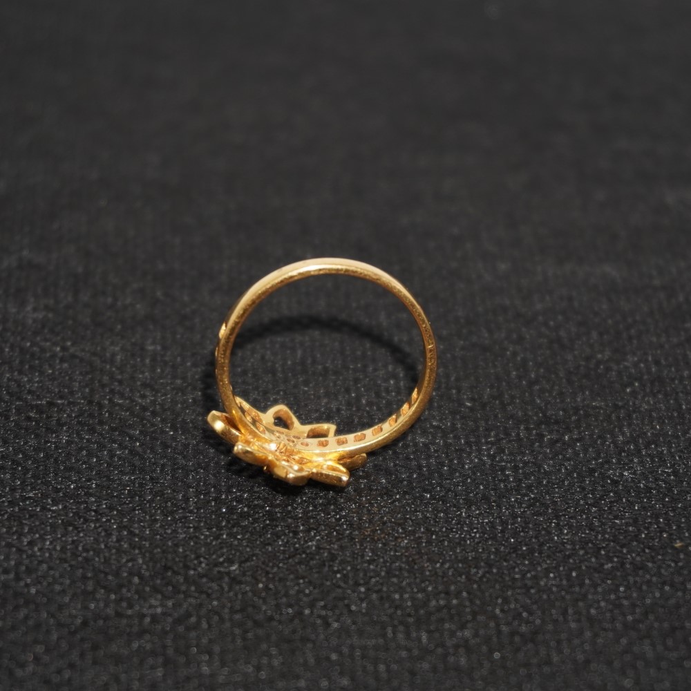 22k Gold Shining Rings 369R5