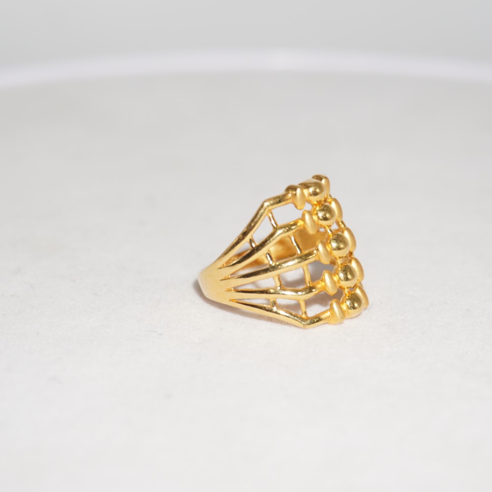 22k Gold Fine Design Rings 261R96 - Image 2