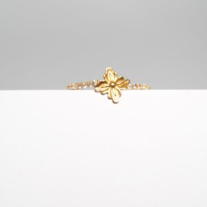 22k Gold Loopy Bends Rings 261R89