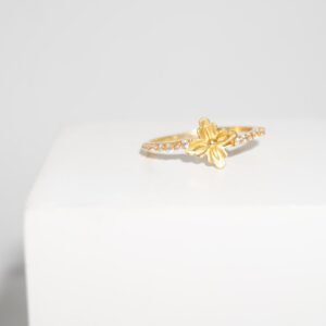 22k Gold Loopy Bends Rings 261R89