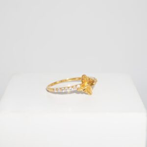 22k Gold Loopy Bends Rings 261R89