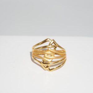 22k Gold Sparkling Rings 261R99