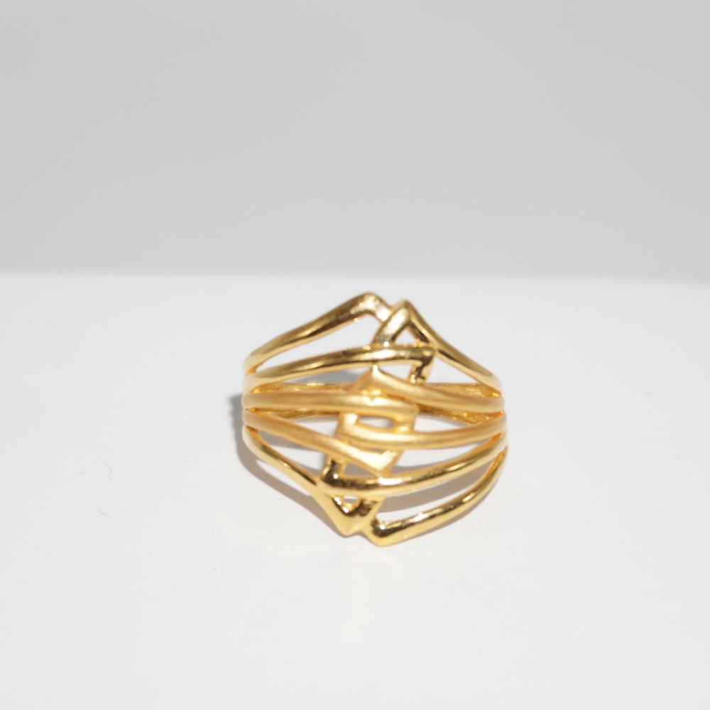 22k Gold Sparkling Rings 261R99 - Image 2