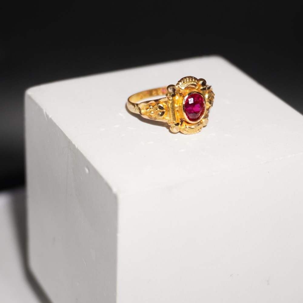 22k Gold Unique Rings 210R60 - Image 2