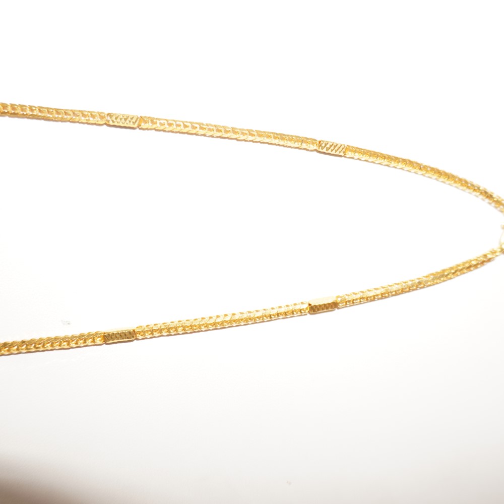 22k Gold Beautiful Chain 39R31