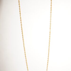 22k Gold Attractive Floral Chain 102R9