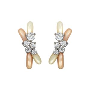 Diamond Gorgeous Design Earrings MDER176