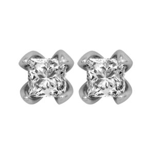 Diamond sparkling earrings mder166