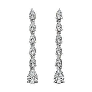 Diamond gold glorious earrings mder152