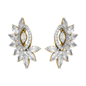 Diamond Gold Shining Earrings MDER143