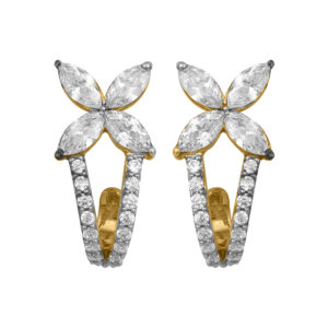 Diamond Gold Fine Design Earrings MDER141