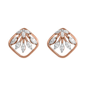 Diamond Gold Elegant Design Earrings MDER137