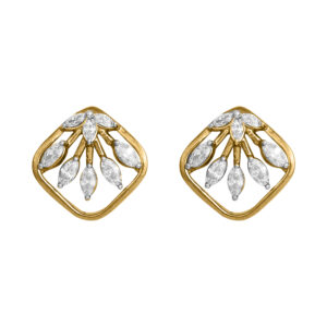 Diamond Gold Elegant Design Earrings MDER137