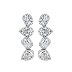 Diamond Gold Pretty Earrings MDER126