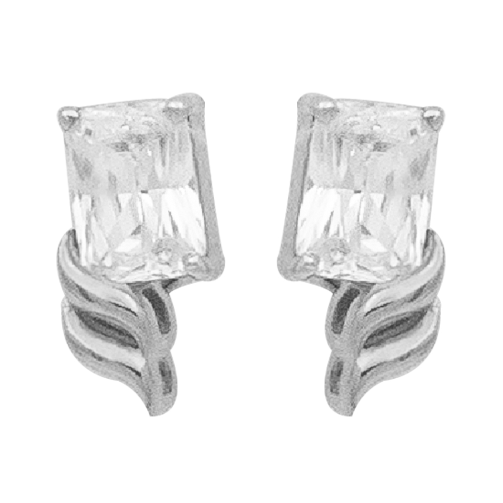 Diamond Gold Beautiful Earrings MDER125 - Image 3
