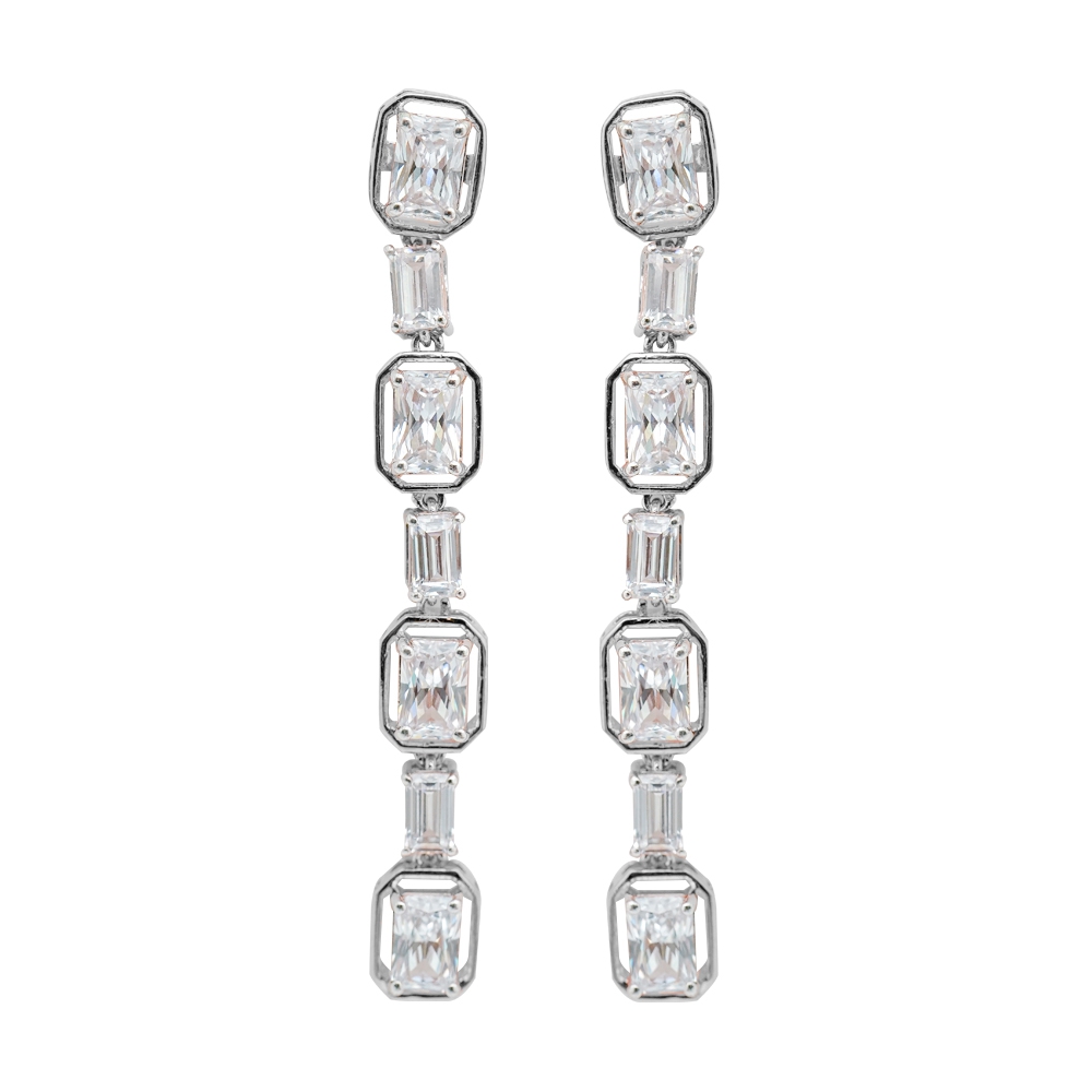 Diamond Gold Stunning Earrings MDER121 - Image 3