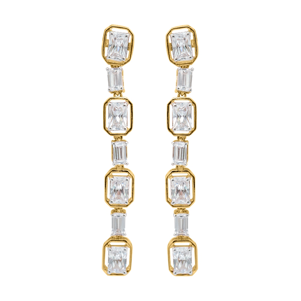 Diamond Gold Stunning Earrings MDER121