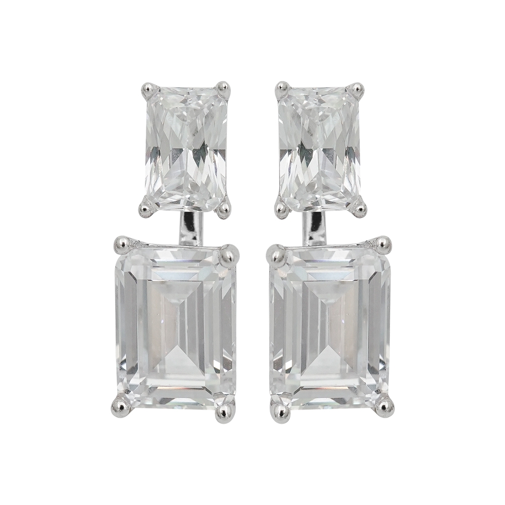 Diamond Gold Elite Earrings MDER119 - Image 3