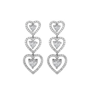 Diamond Gold Delicate Earrings MDER113